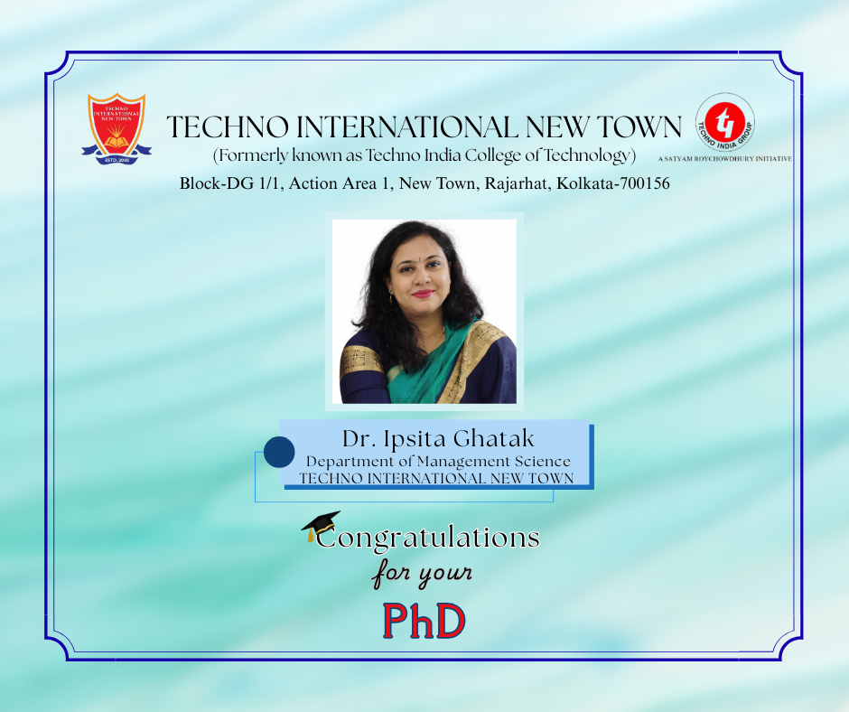 PHD - 2026 - Dr. I G