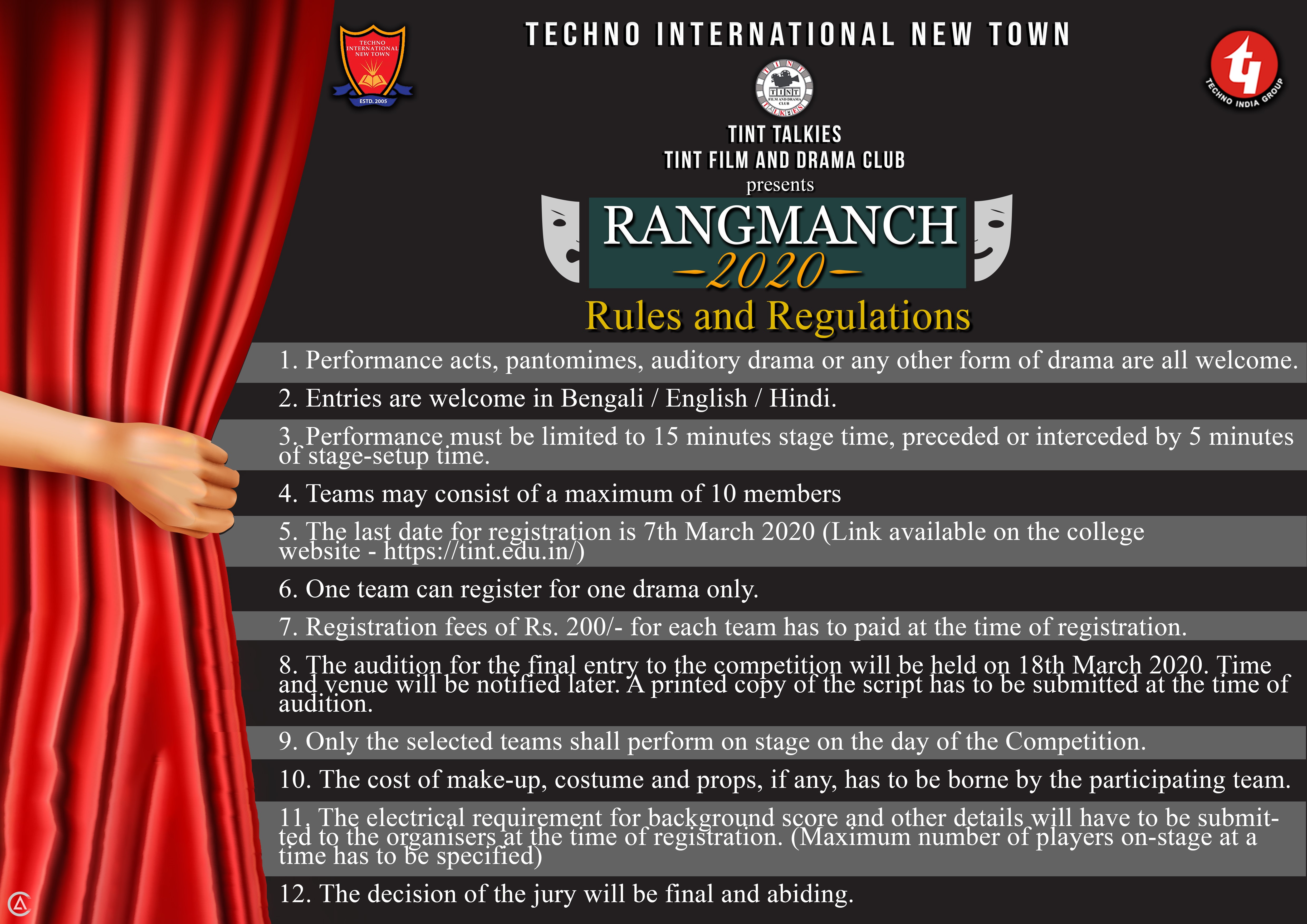 Rangmanch Rules